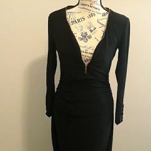 NWOT designer fancy midi dress.